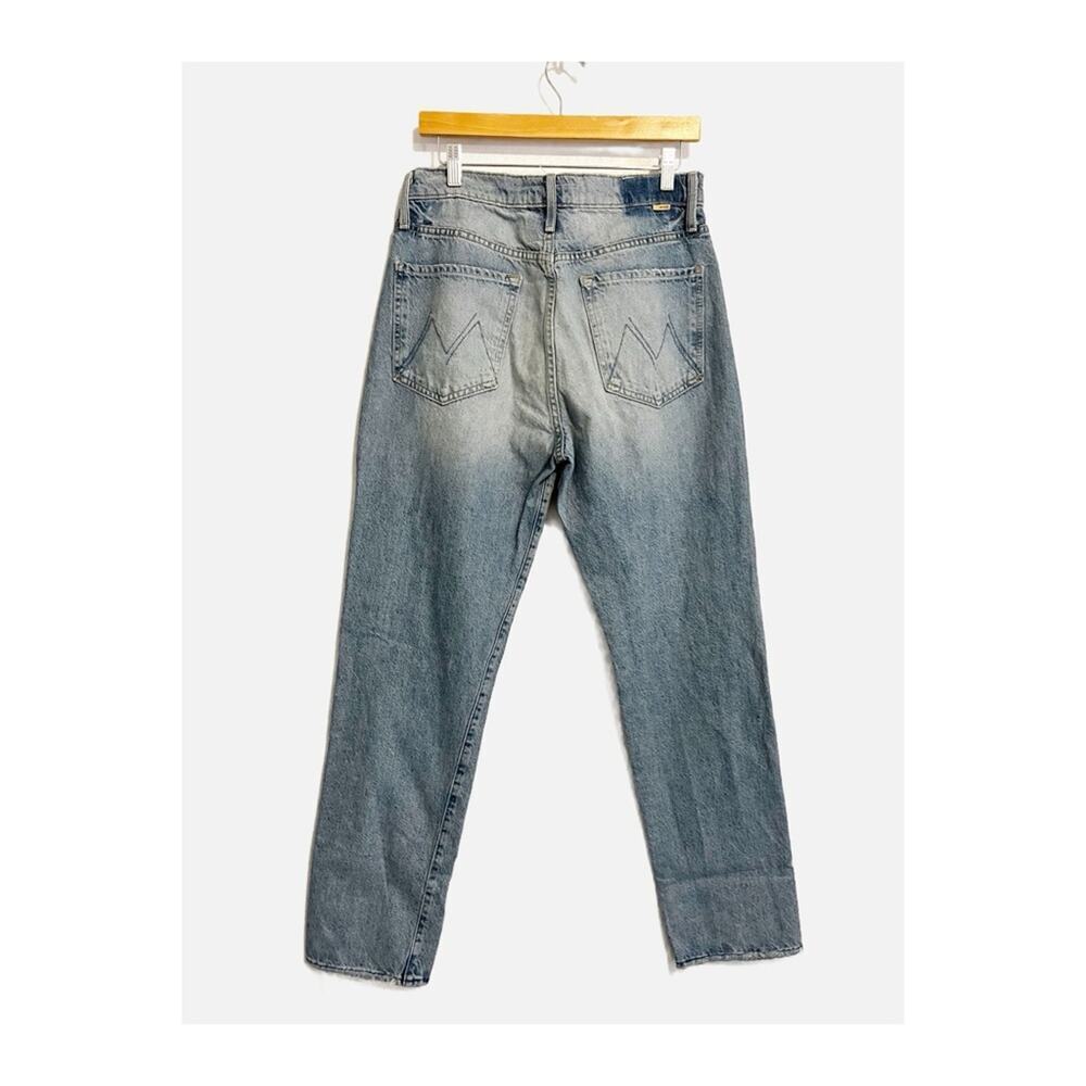 MOTHER The Huffy Skimp High Waist Straight Jeans Hotter on the Other Side 30 - Picture 3 of 12